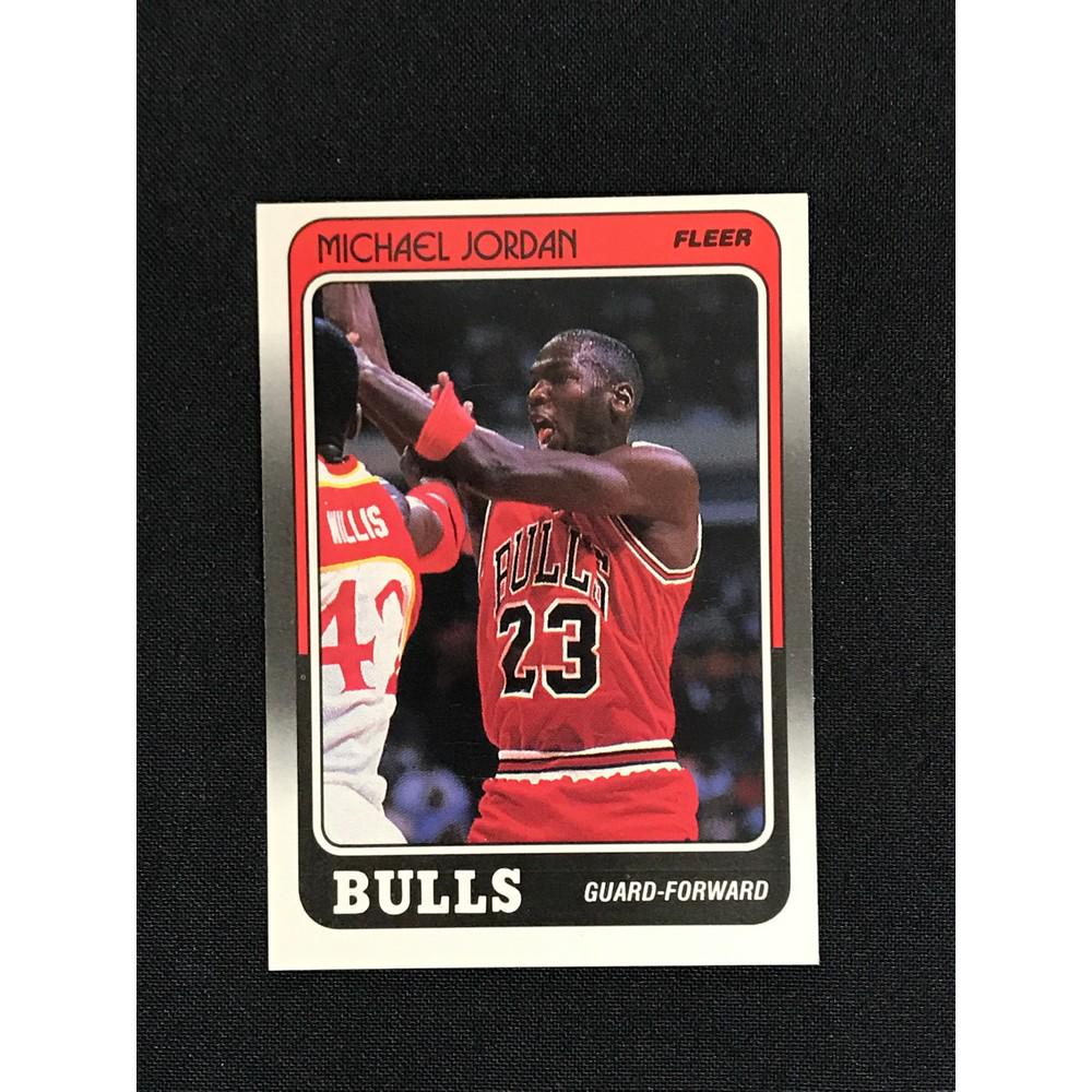 1988 fleer waterfall jordan