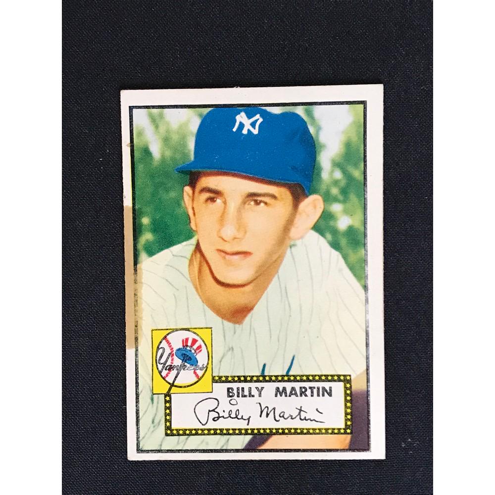 1952 Topps Billy Martin Rookie Low Grade (1 of 2)