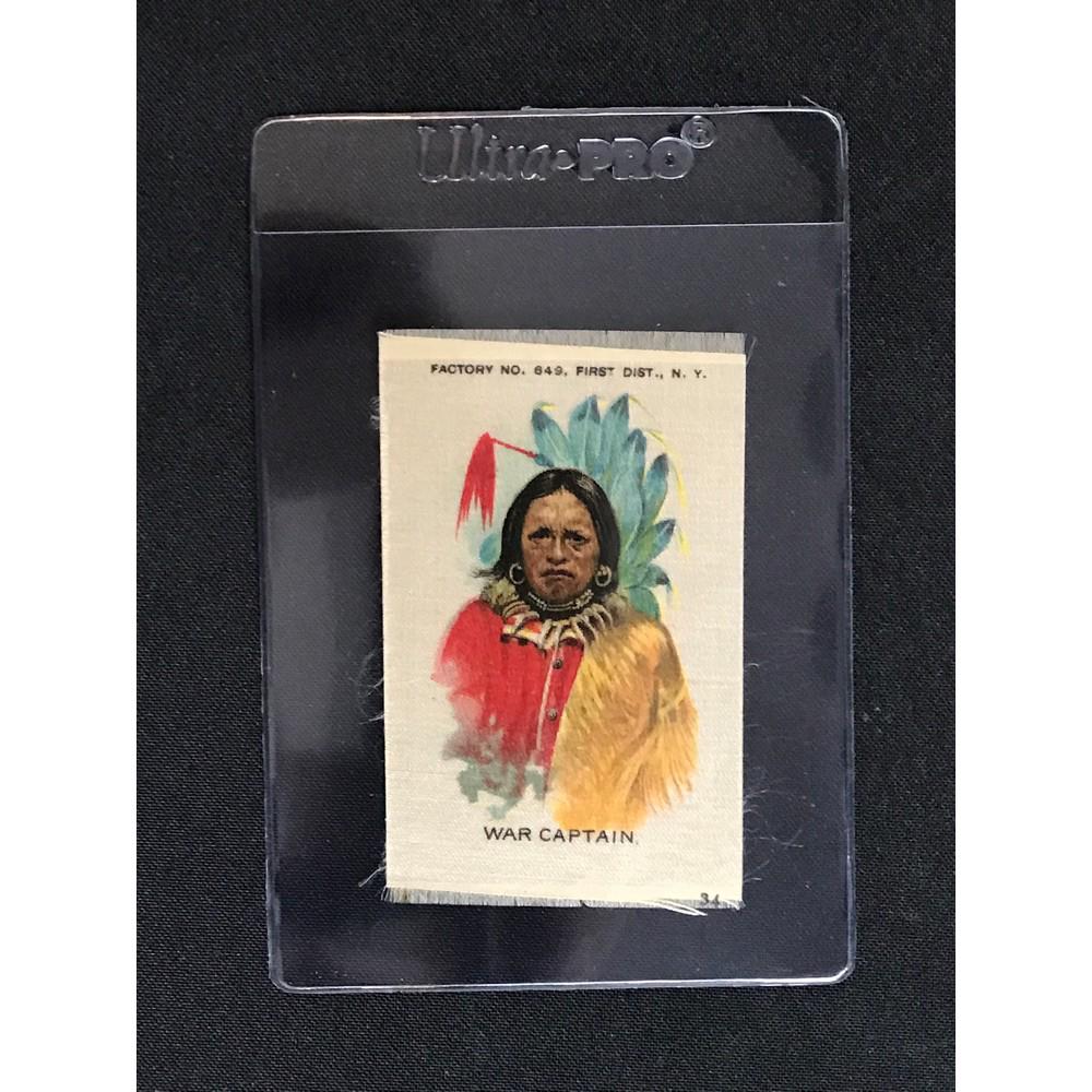1909 Native American Silk War Captain: 1909 Native American Silk War Captain