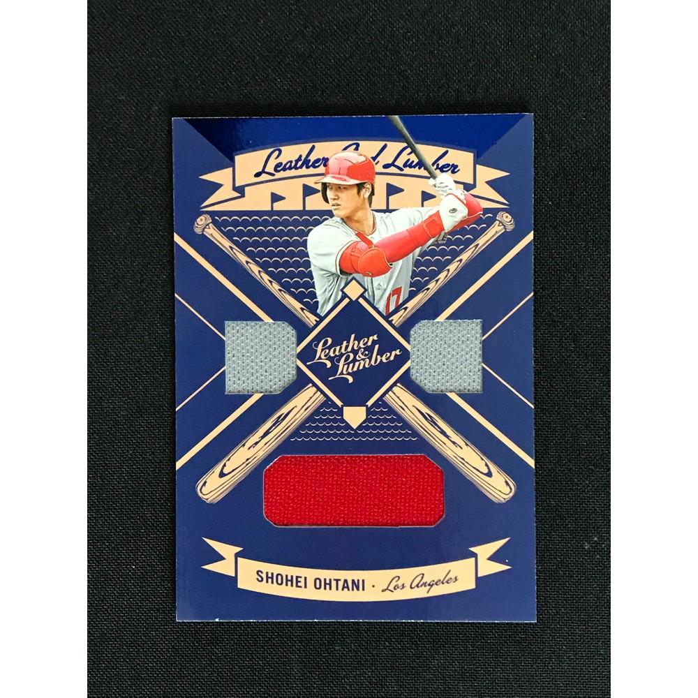 2019 Panini Leather And Lumber Shohei Ohtani Card (1 of 2)