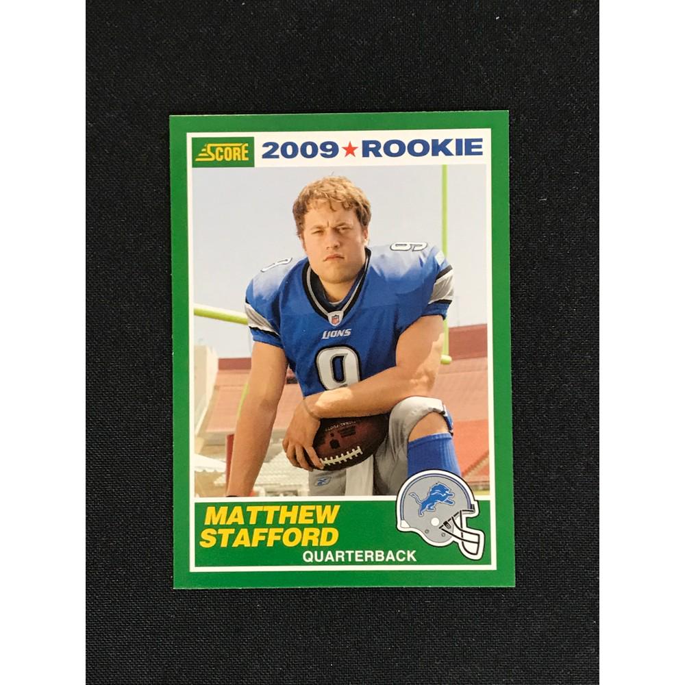 2009 Score Matthew Stafford Rookie (1 of 2)
