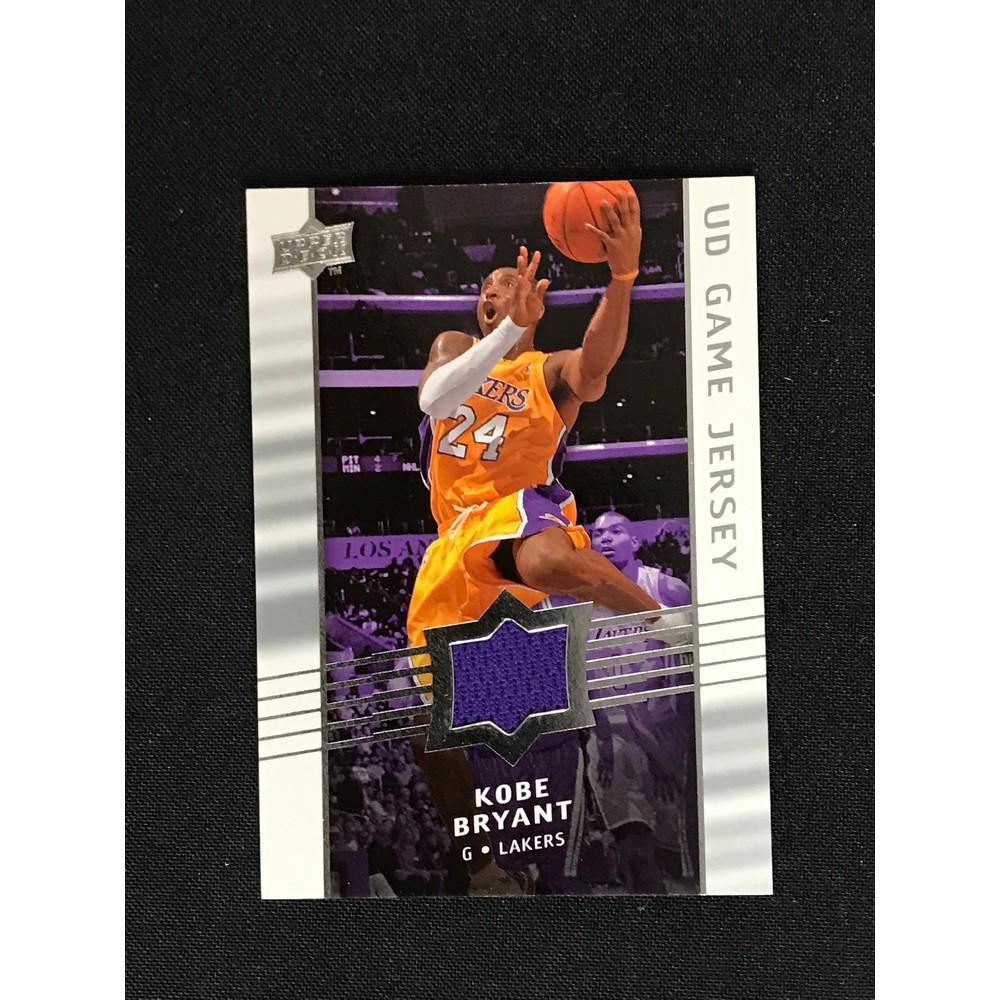 2008-09 Ud Kobe Bryant Game Used Jersey (1 of 2)