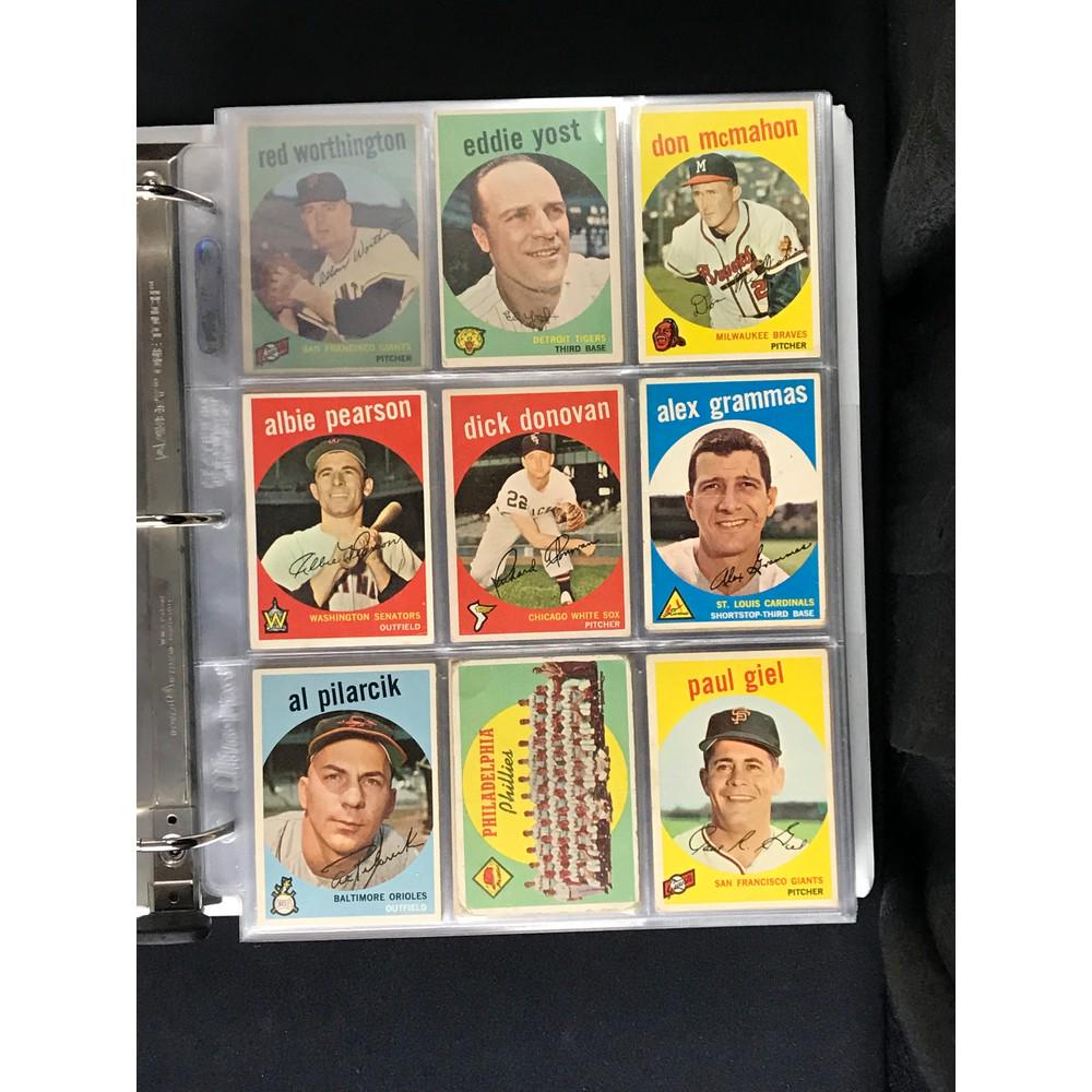 1959 Topps Baseball Starter Set 404 Cards (1 of 6)