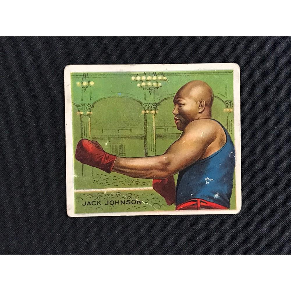 1909 T218 Boxing Jack Johnson: 1909 T218 Boxing Jack Johnson