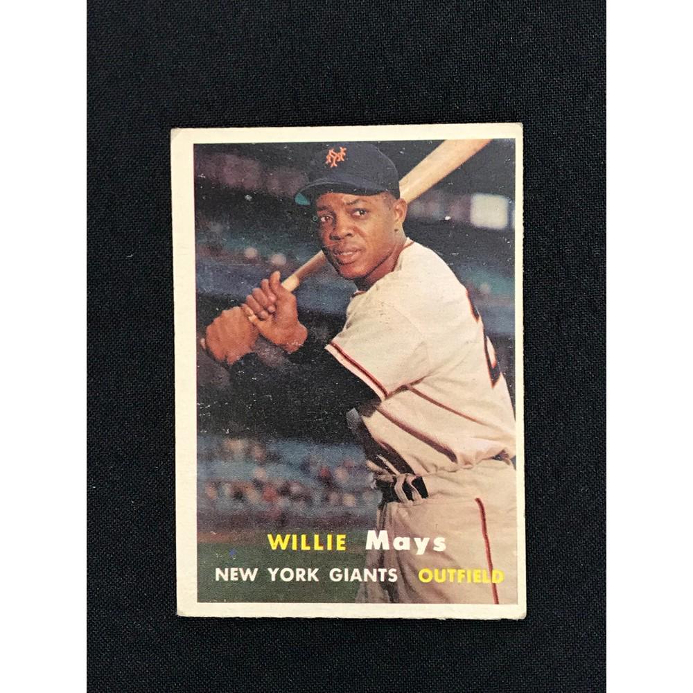 1957 Topps Willie Mays (1 of 2)