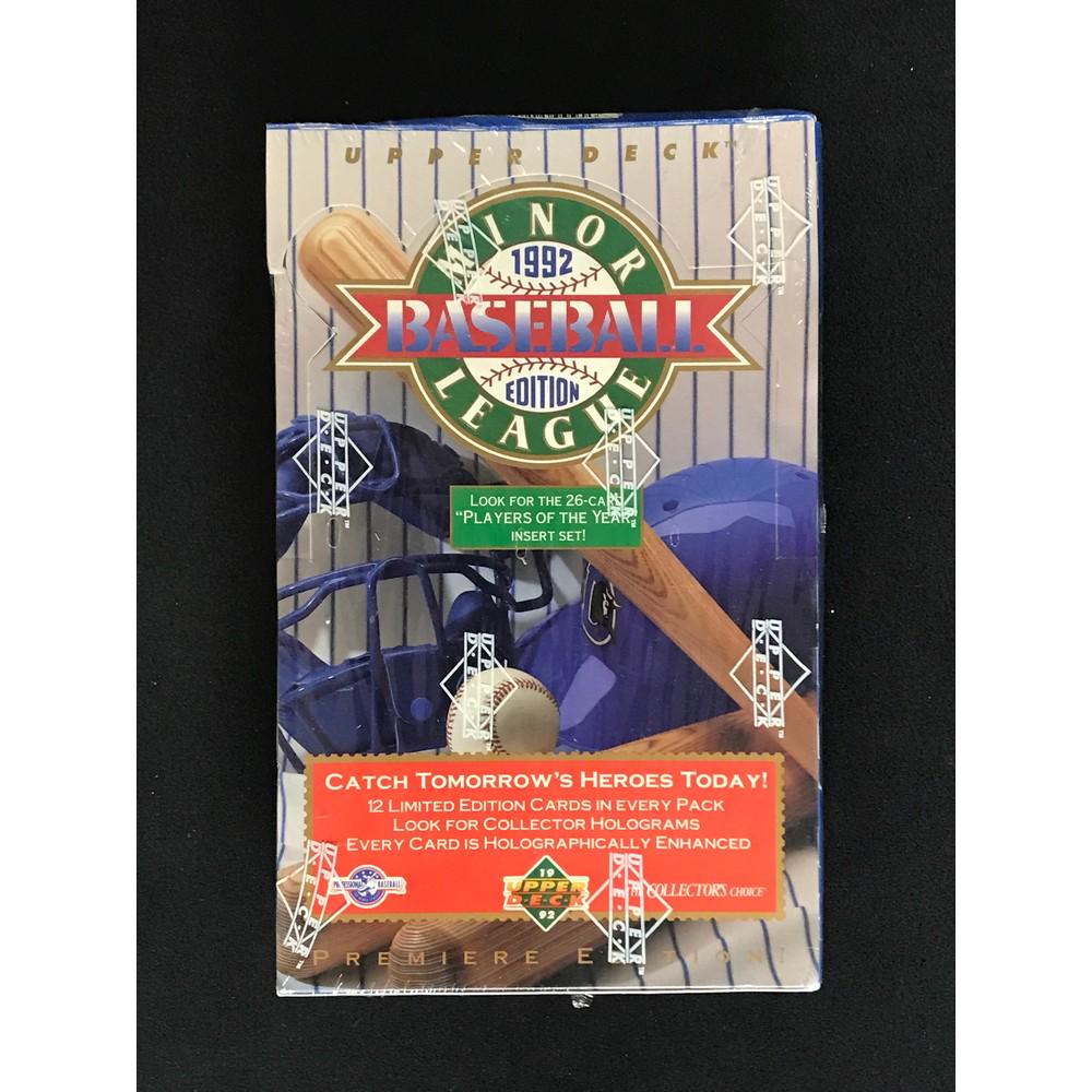 1992 Ud Baseball Minor League Sealed Wax Box (1 of 2)