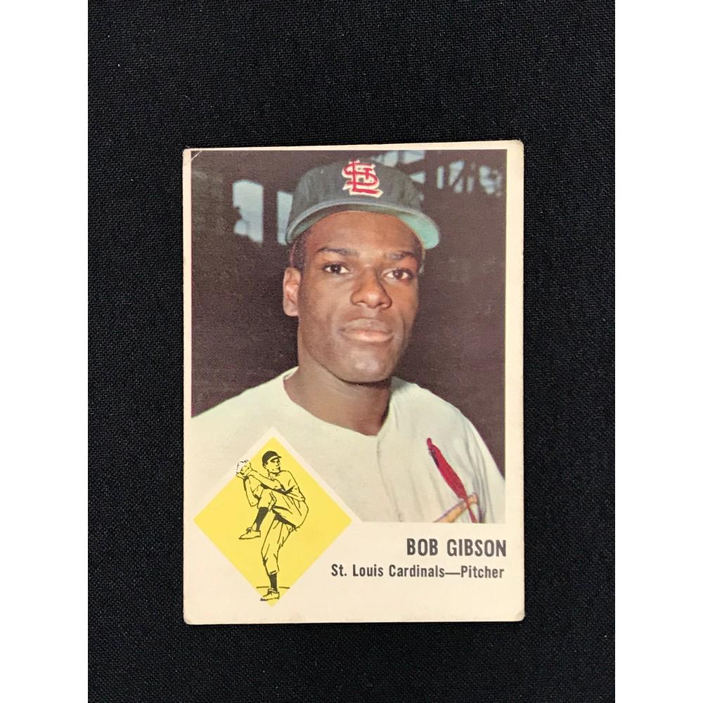 1963 Fleer Bob Gibson Card (1 of 2)