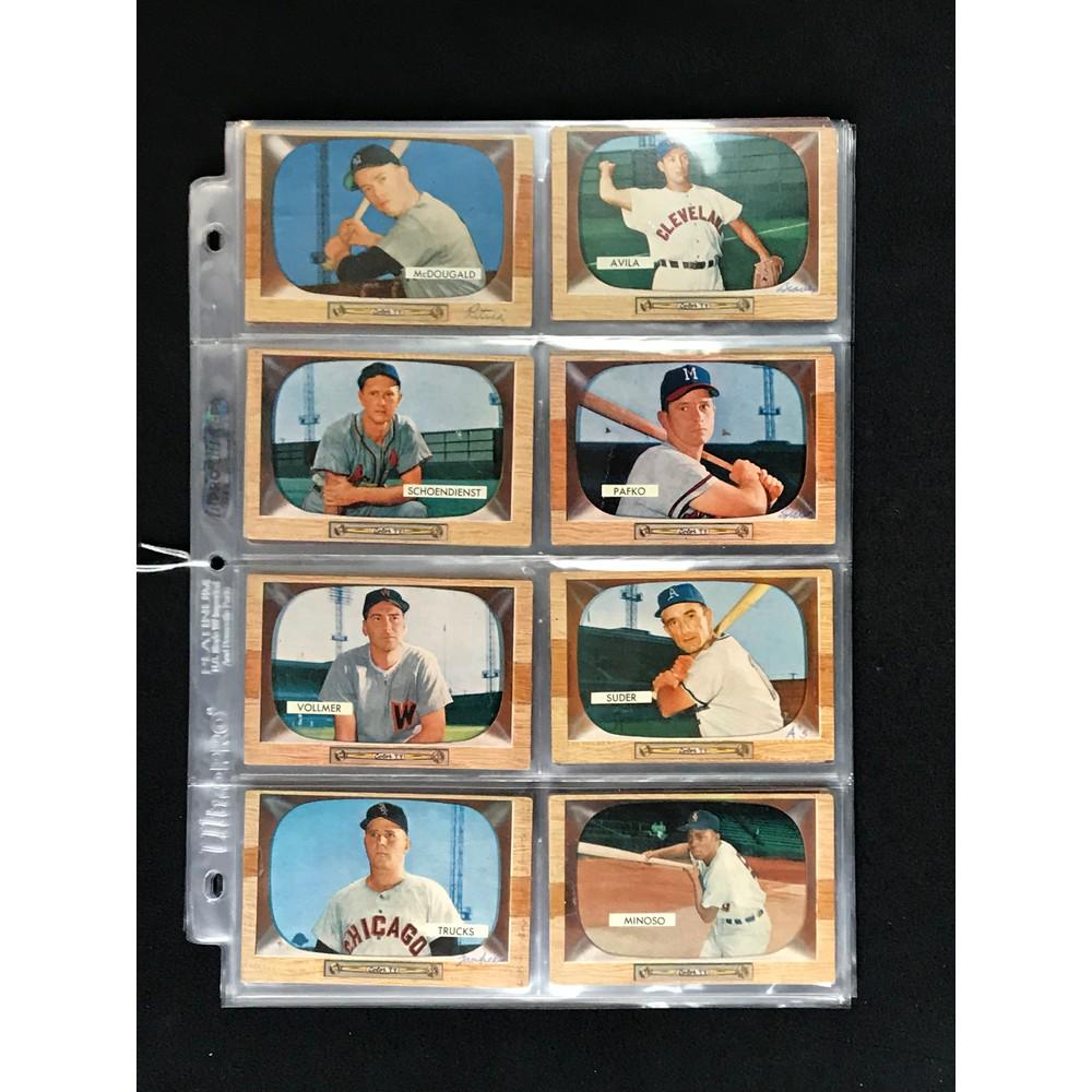 1955 Bowman Baseball Starter Set 72 Cards (1 of 6)