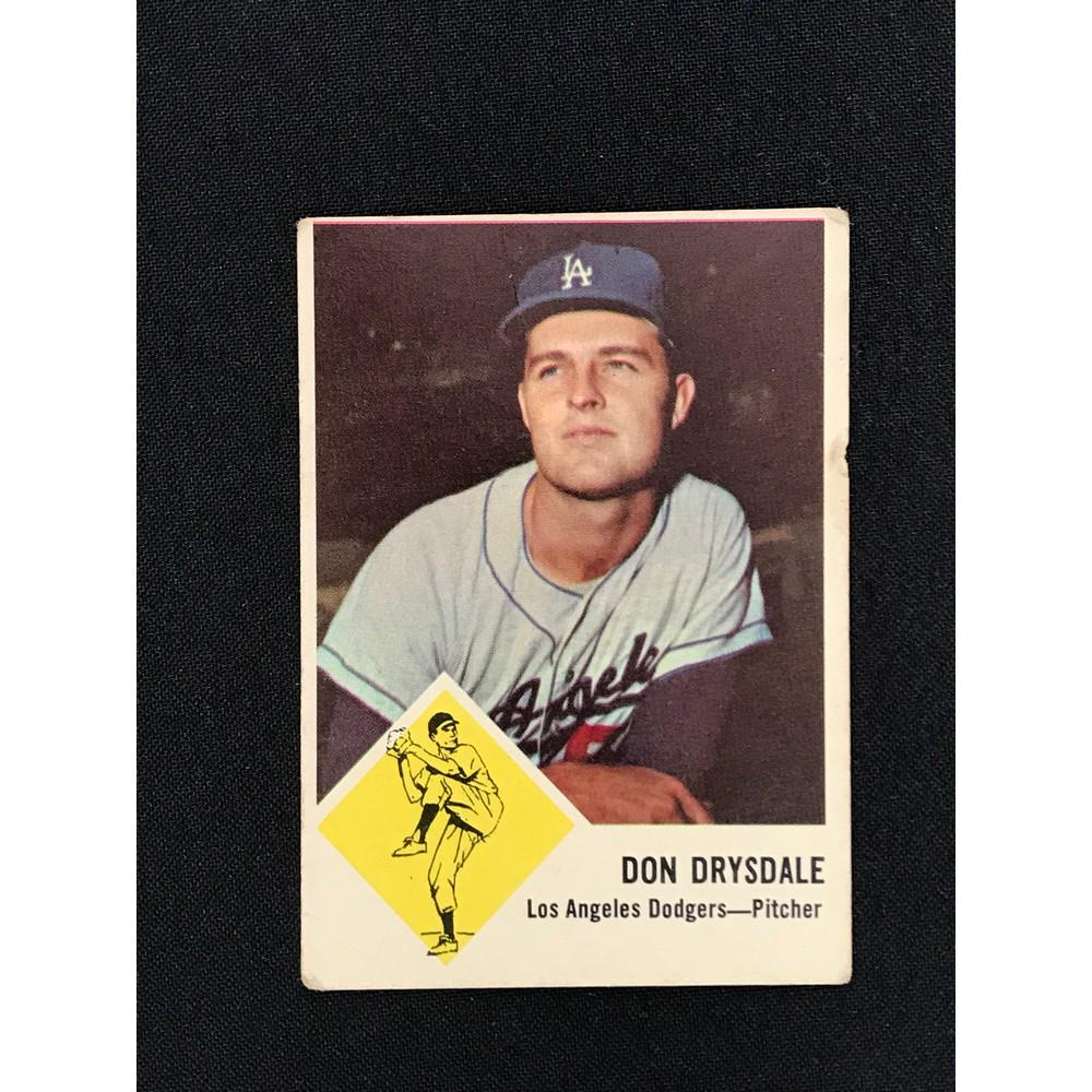 1963 Fleer Don Drysdale: 1963 Fleer Don Drysdale
