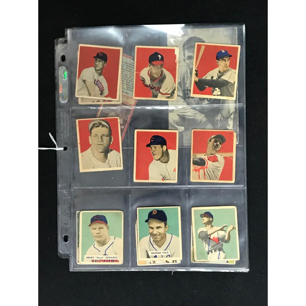15 1940's Baseball Cards (1 of 6)