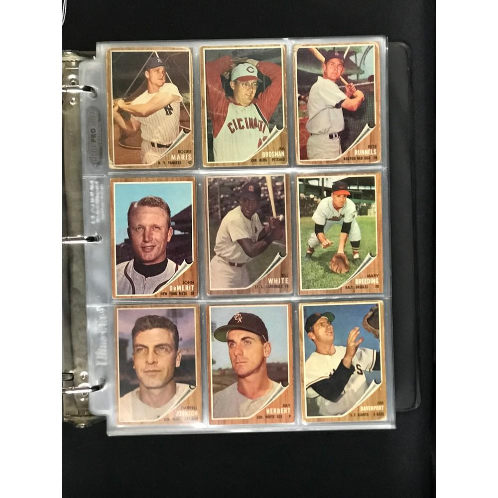 1962 Topps Baseball Starter Set 367 Cards (1 of 6)