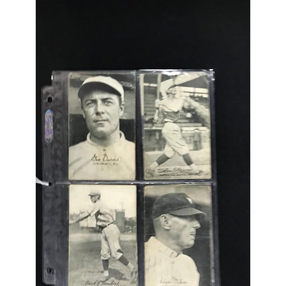 8 1920's Baseball Exhibit Cards (1 of 4)