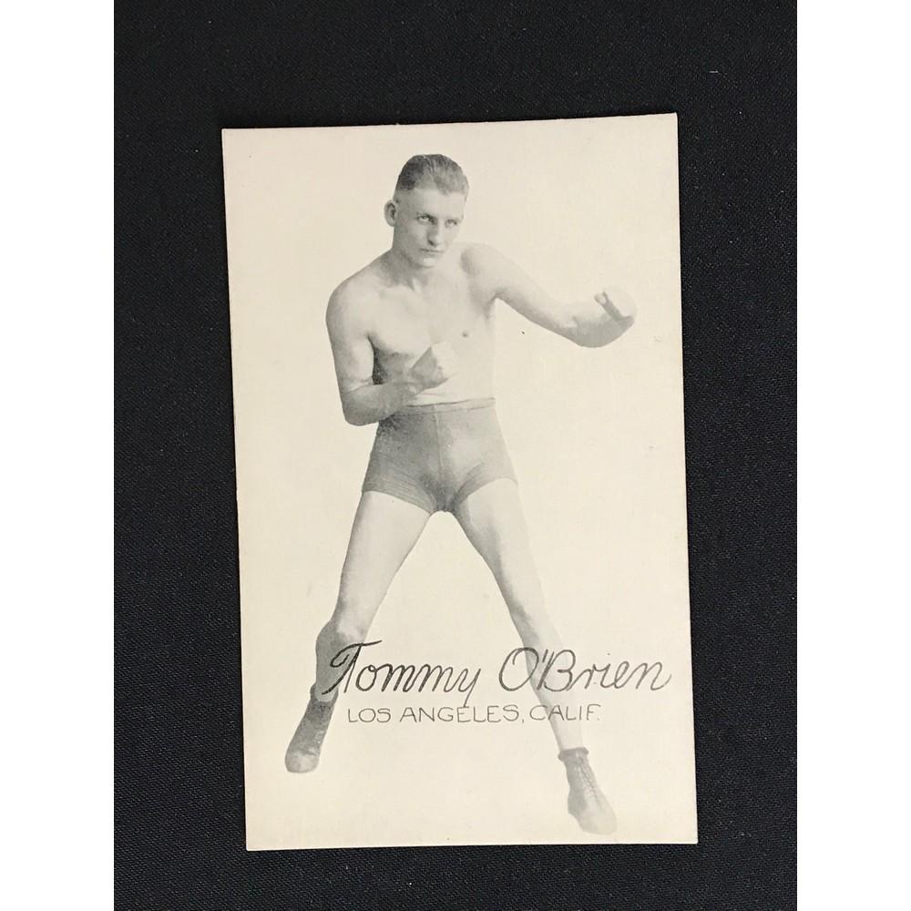 1922 Boxing Exhibit Tommy O'brien Nice Shape (1 of 2)