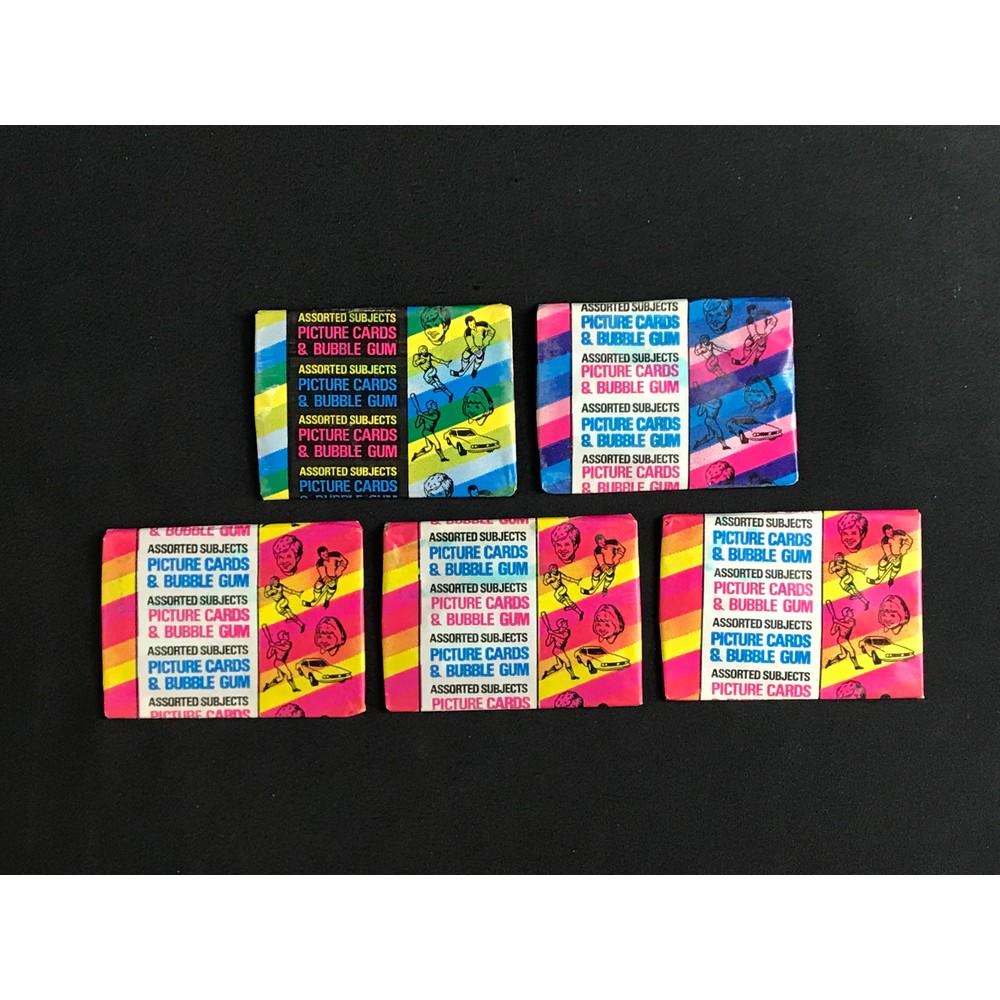 5 1978 Topps Mystery Unopened Packs (1 of 2)