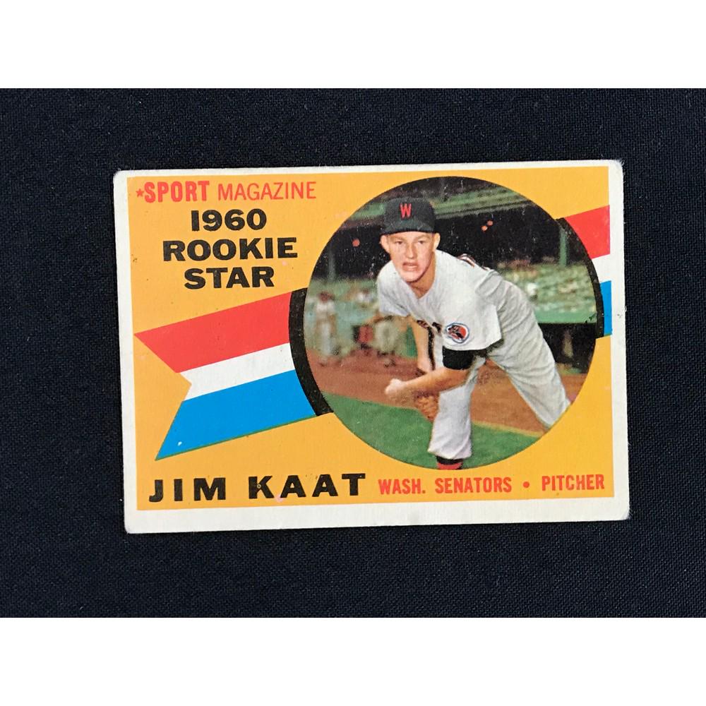 1960 Topps Jim Kaat Rookie Vgex (1 of 2)