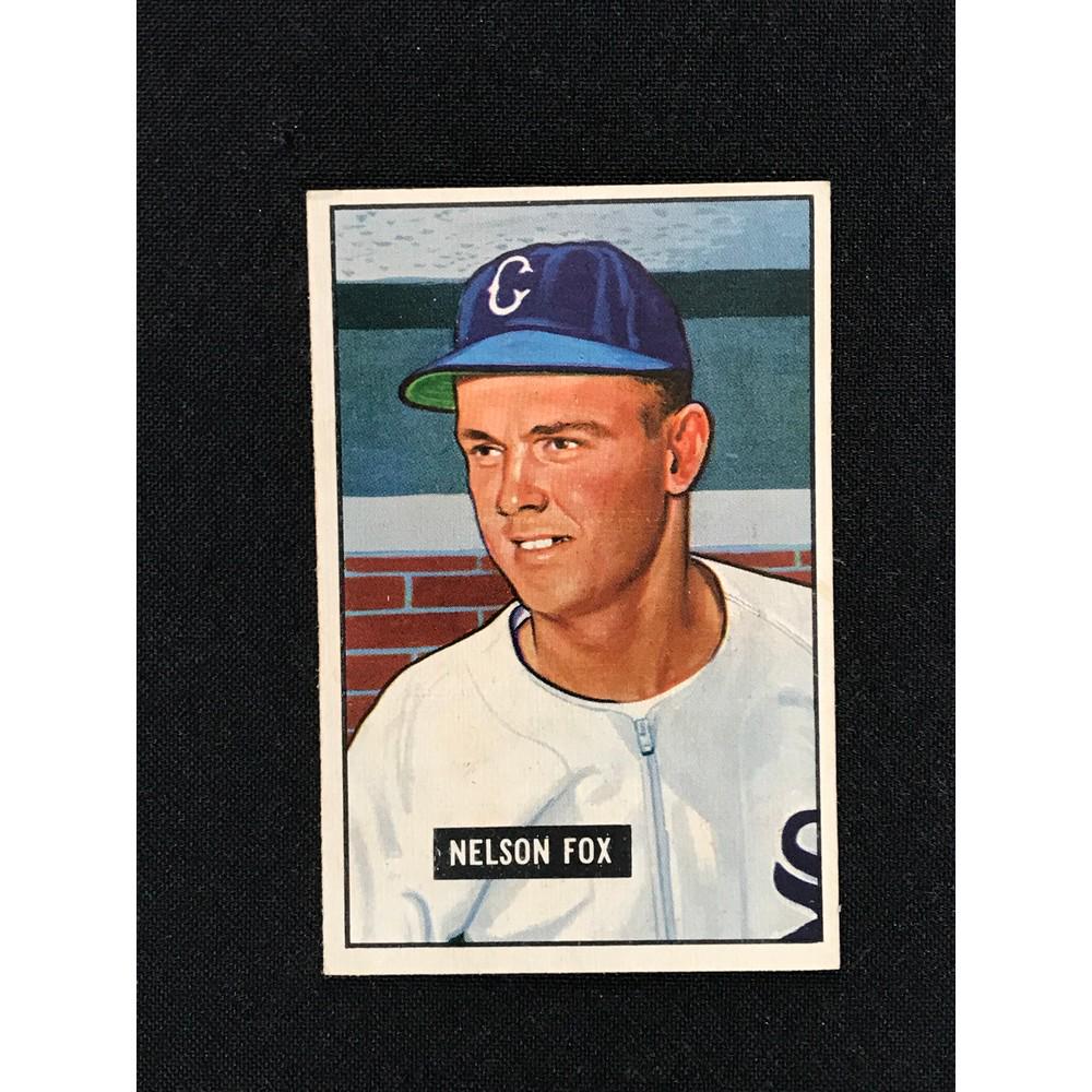 1951 Bowman Nellie Fox Rookie (1 of 2)
