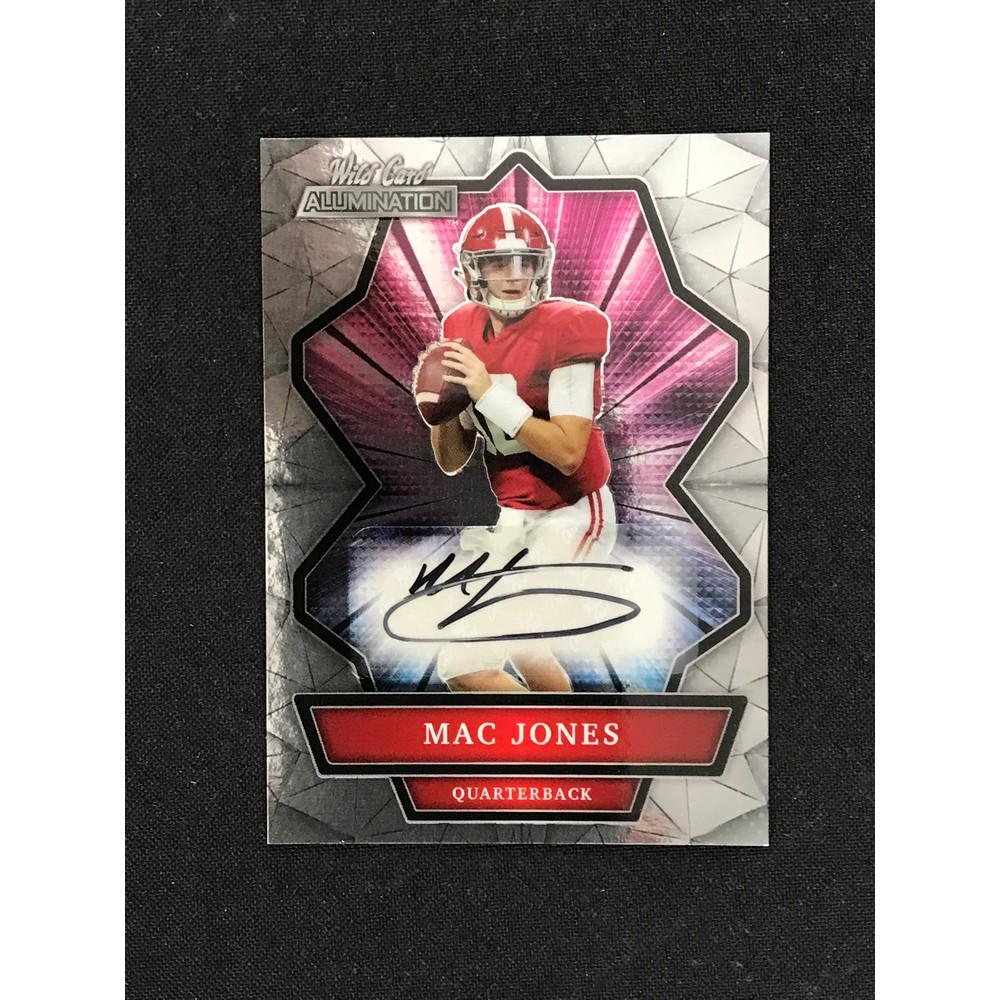 2021 Wild Card Alumniation Mac Jones Rc Auto (1 of 2)