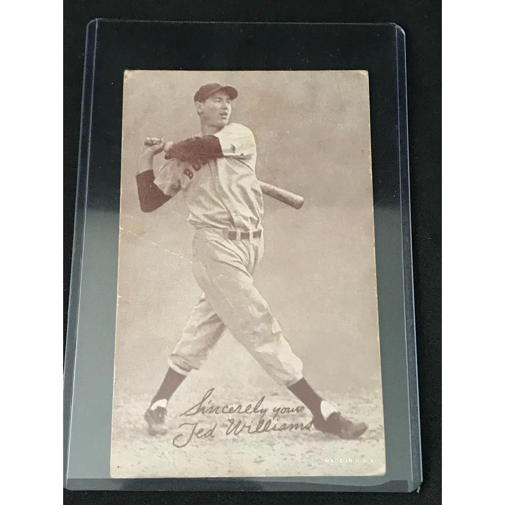 1939-46 Salutations Exhibit Ted Williams  Vg (1 of 2)