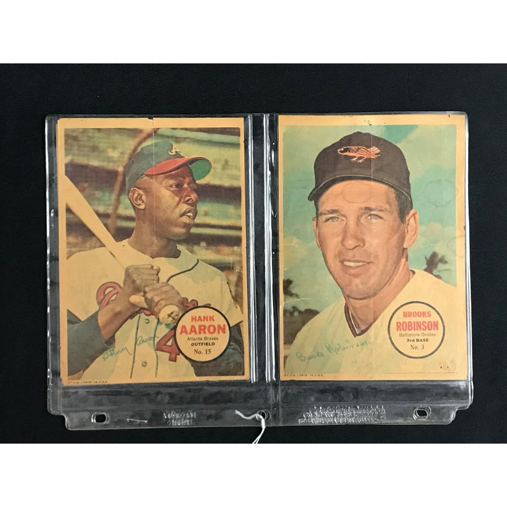 5 1960's Topps Baseball Posters (1 of 6)