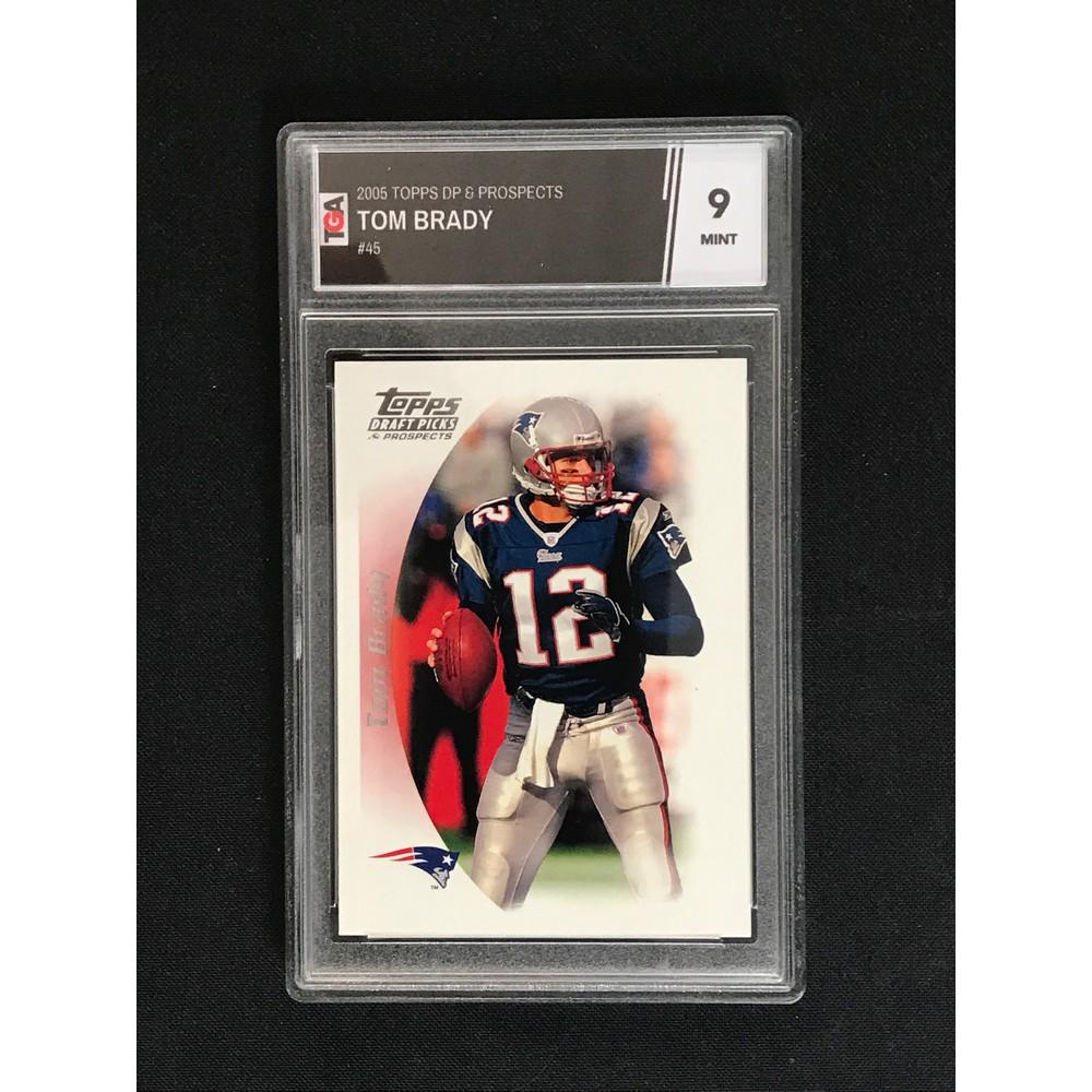 2005 Topps Dp And Prospects Tom Brady Tga 9 (1 of 2)