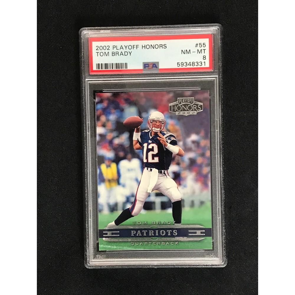 2002 Playoff Honors Tom Brady Psa 8 (1 of 2)