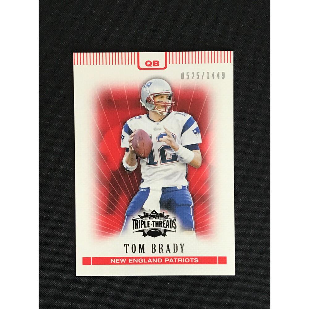 2007 Triple Threads Tom Brady 525/1449 (1 of 2)