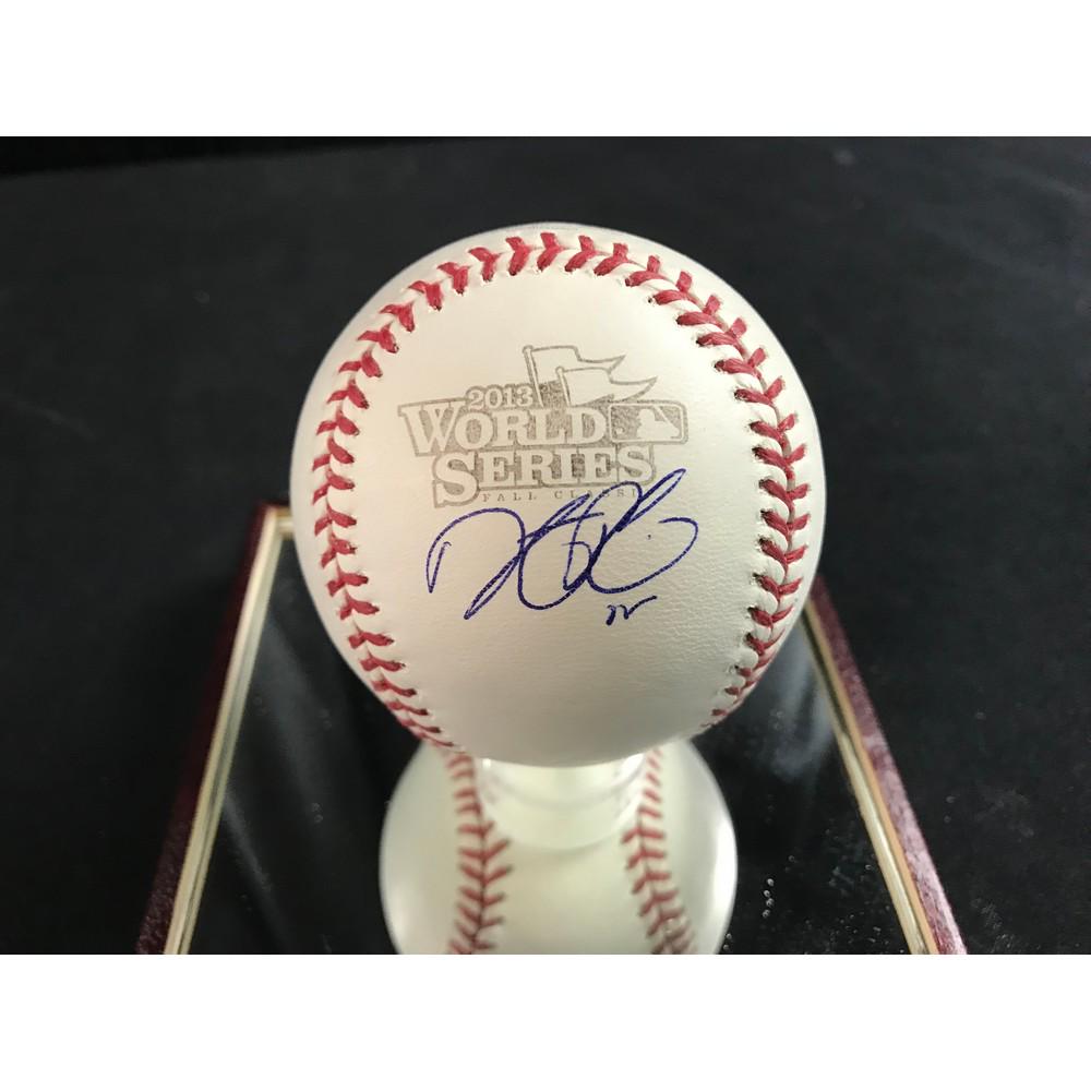 Dustin Pedroia Signed 2013 World Series Ball (1 of 3)