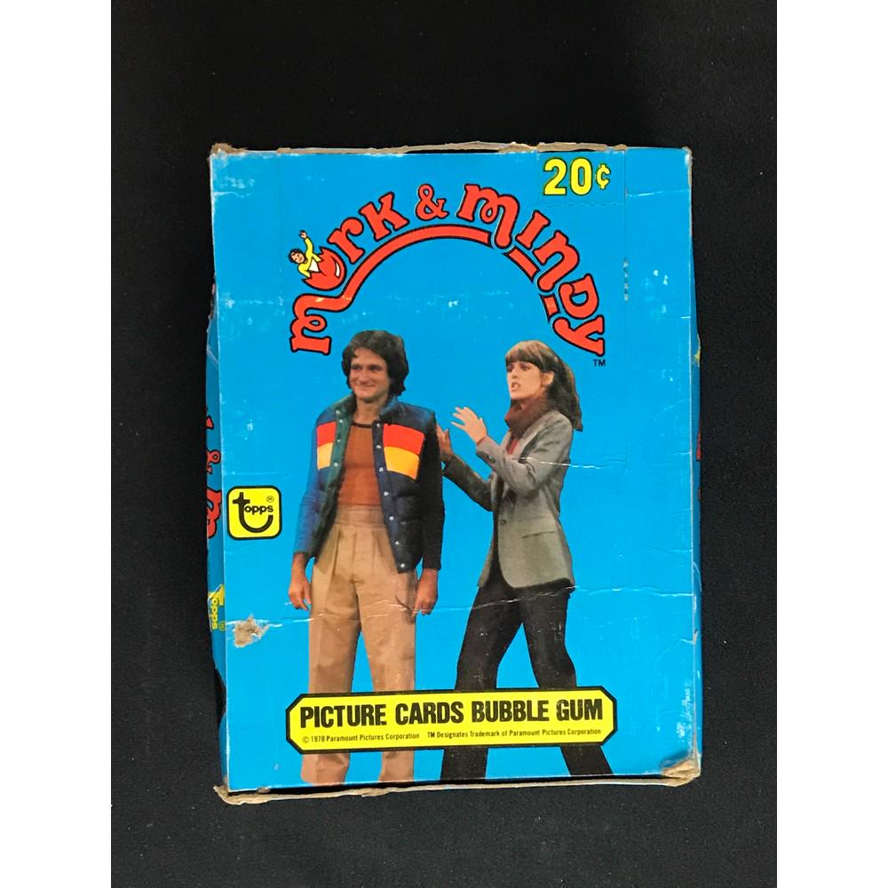1979 Topps Mork And Mindy Unopened Wax Box: 1979 Topps Mork And Mindy Unopened Wax Box