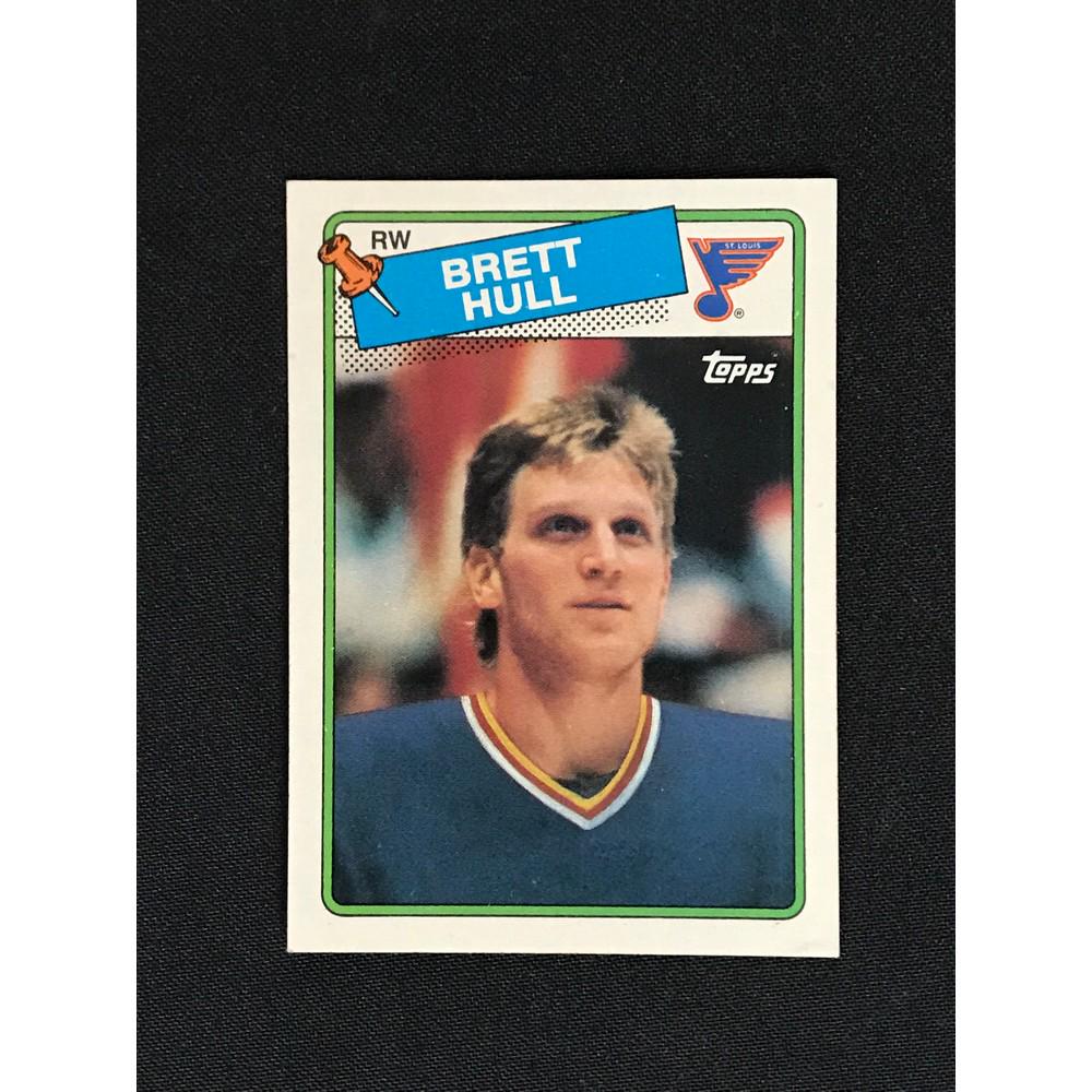 1988 Topps Brett Hull Rookie: 1988 Topps Brett Hull Rookie