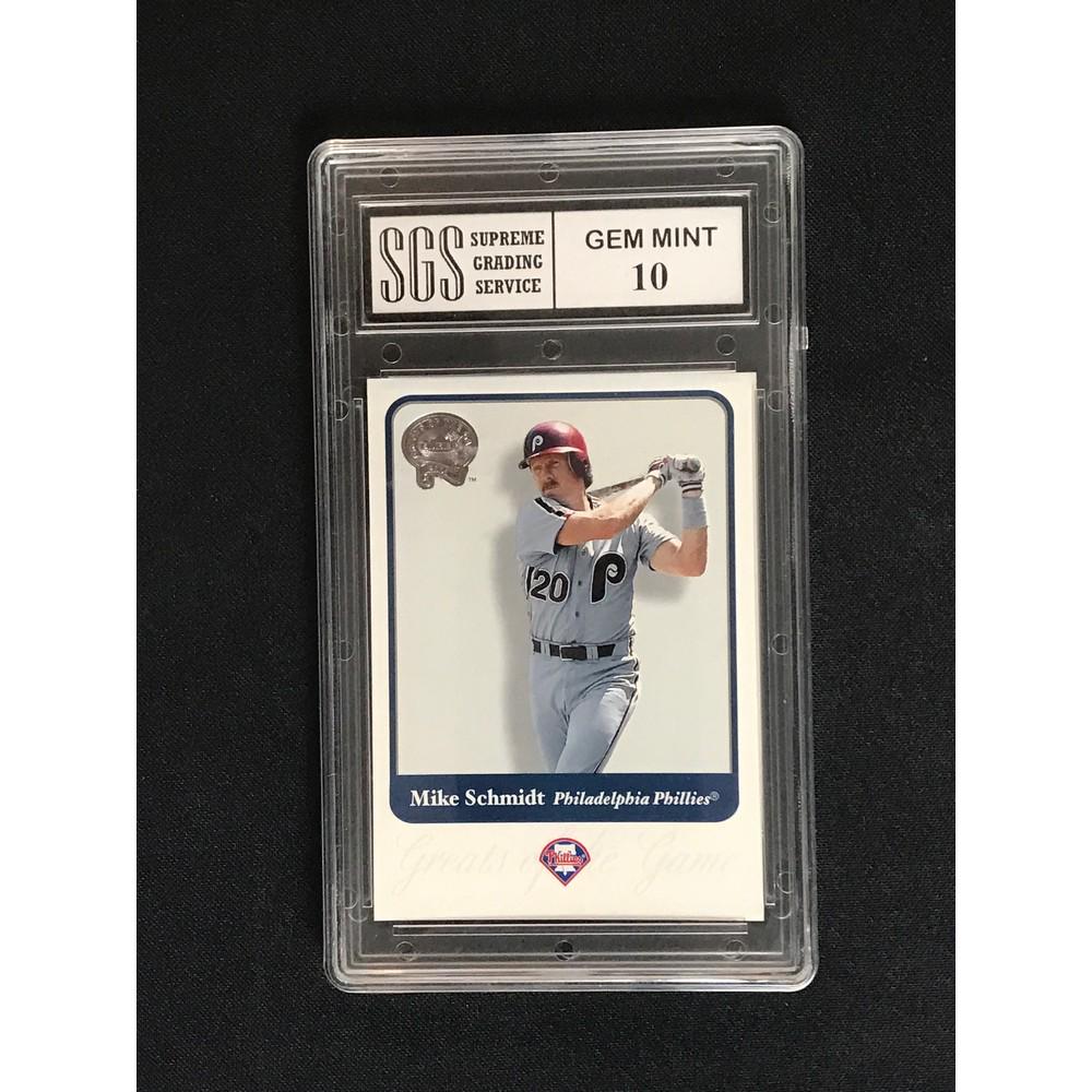 2001 Fleer Mike Schmidt Graded 10 (1 of 2)