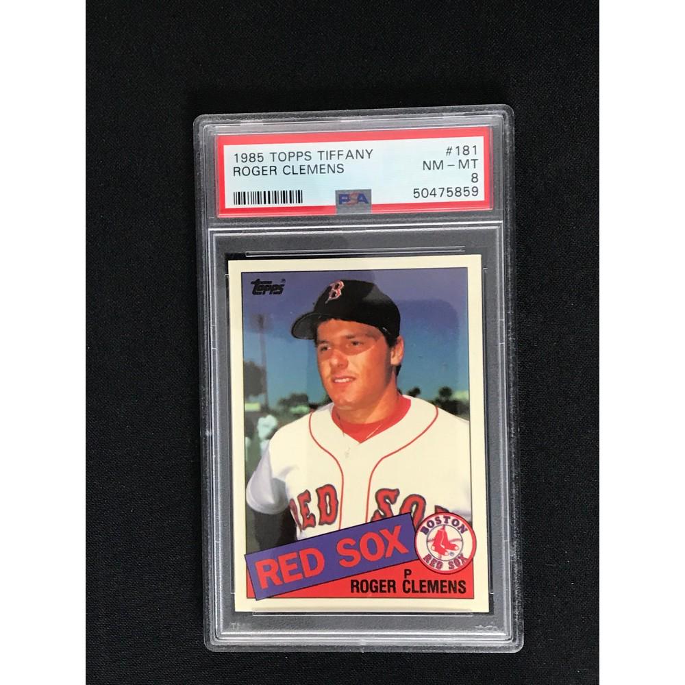 1985 Topps Tiffany Roger Clemens Rc Psa 8 (1 of 2)