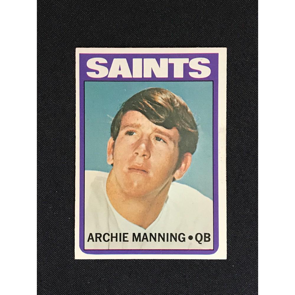 1972 Topps Archie Manning Rookie (1 of 2)