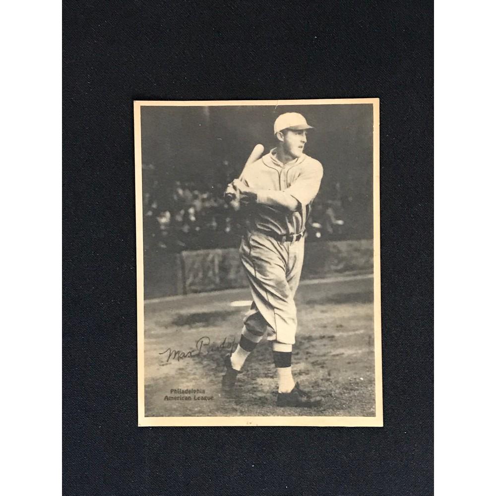 1929 Kashin Max Bishop Card (1 of 2)