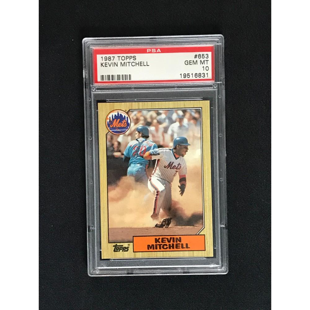1987 Topps Kevin Mitchell Rc Psa 10 (1 of 2)