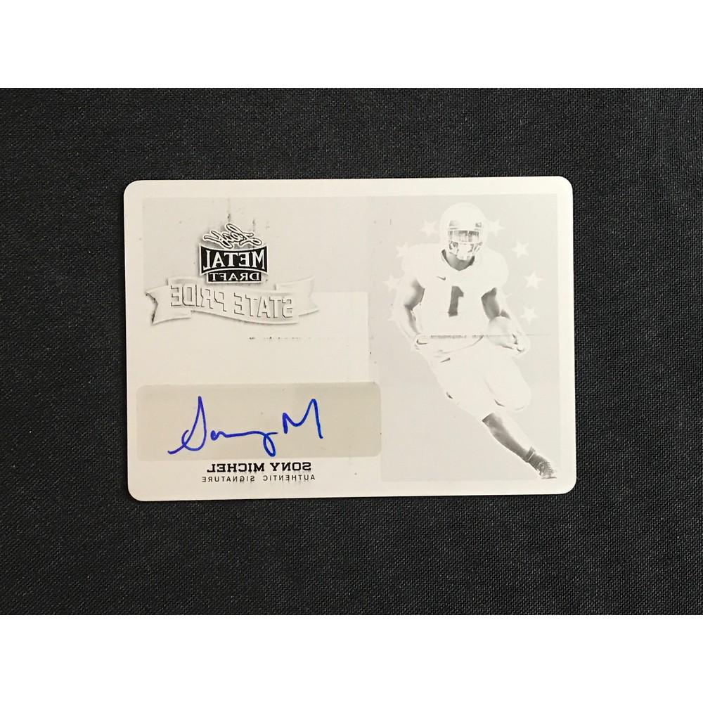 2018 Leaf Metal Sony Michel Printing Plate (1 of 2)