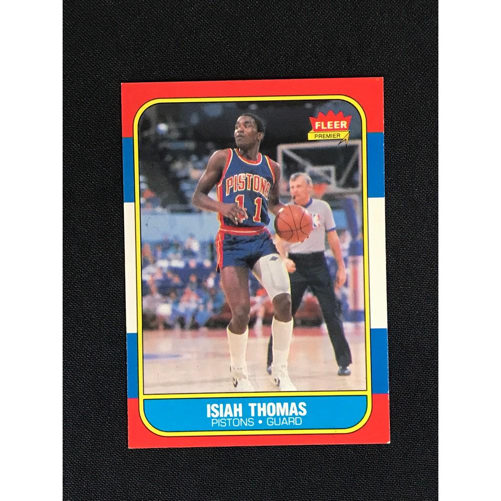 1986 Fleer Isiah Thomas Rookie (1 of 2)