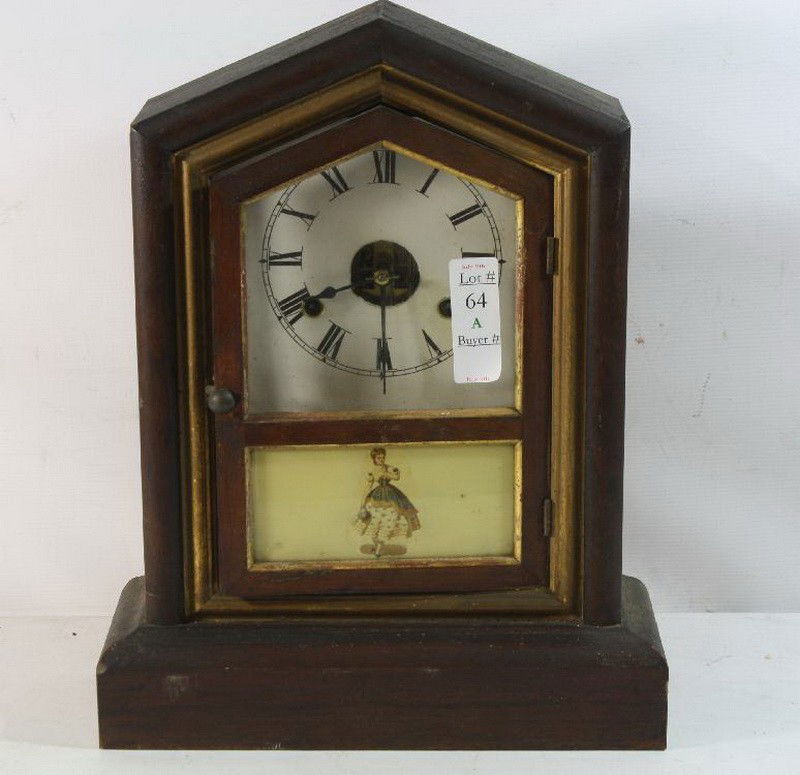 Cathedral Shelf Clock made by Seth Thomas '30 hour: Cathedral Shelf Clock made by Seth Thomas '30 hour'