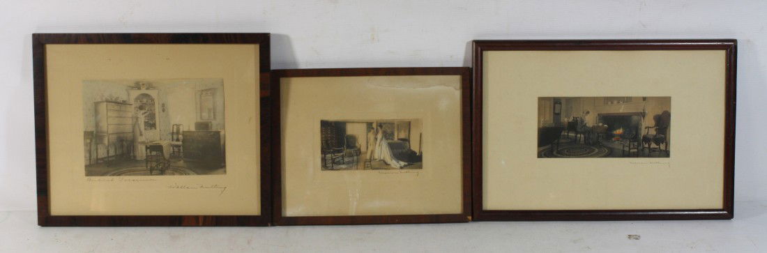 Trio of Wallace Nutting Prints including "Ancient: Trio of Wallace Nutting Prints including "Ancient Treasures"
