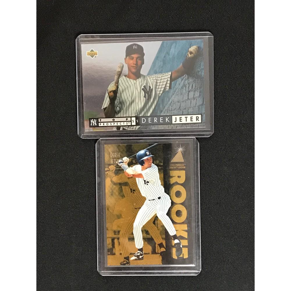 Two Derek Jeter Rookie Cards (1 of 2)