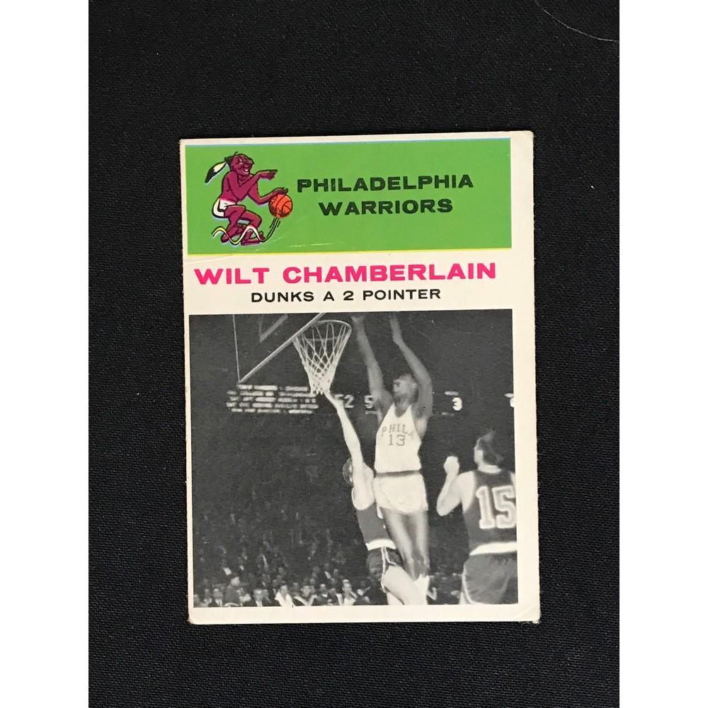 1961 Fleer Wilt Chamberlain In Action (1 of 2)