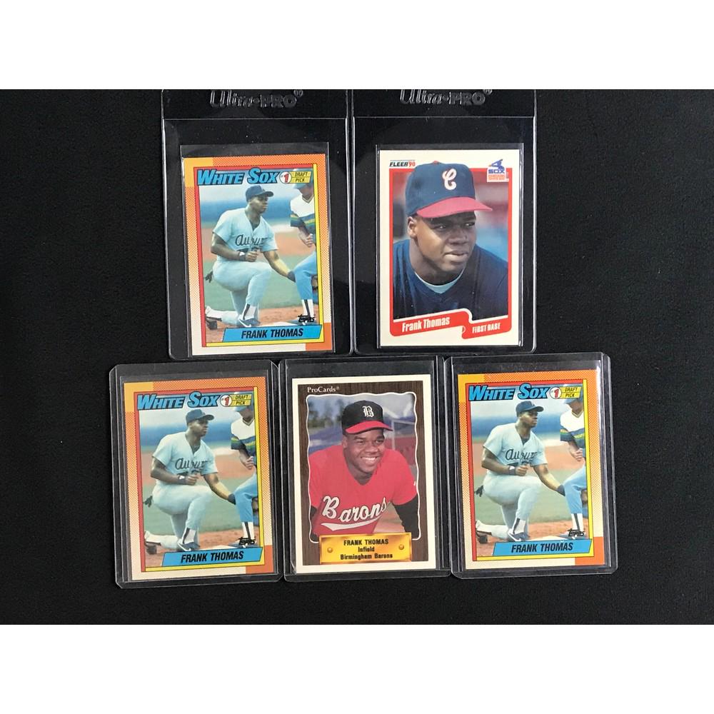 5 Frank Thomas Rookie Cards (1 of 2)