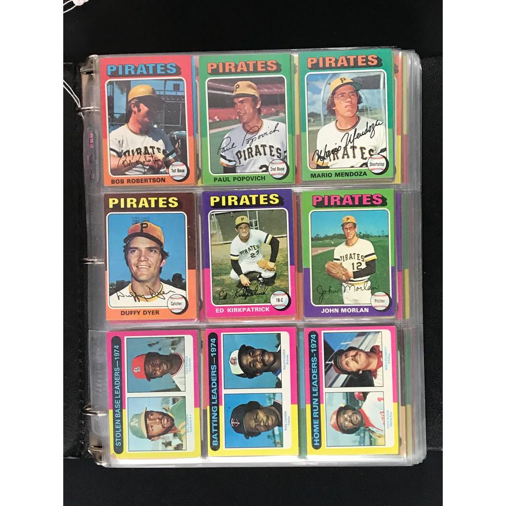 672 1975 Topps Baseball Cards Collated By Team (1 of 6)