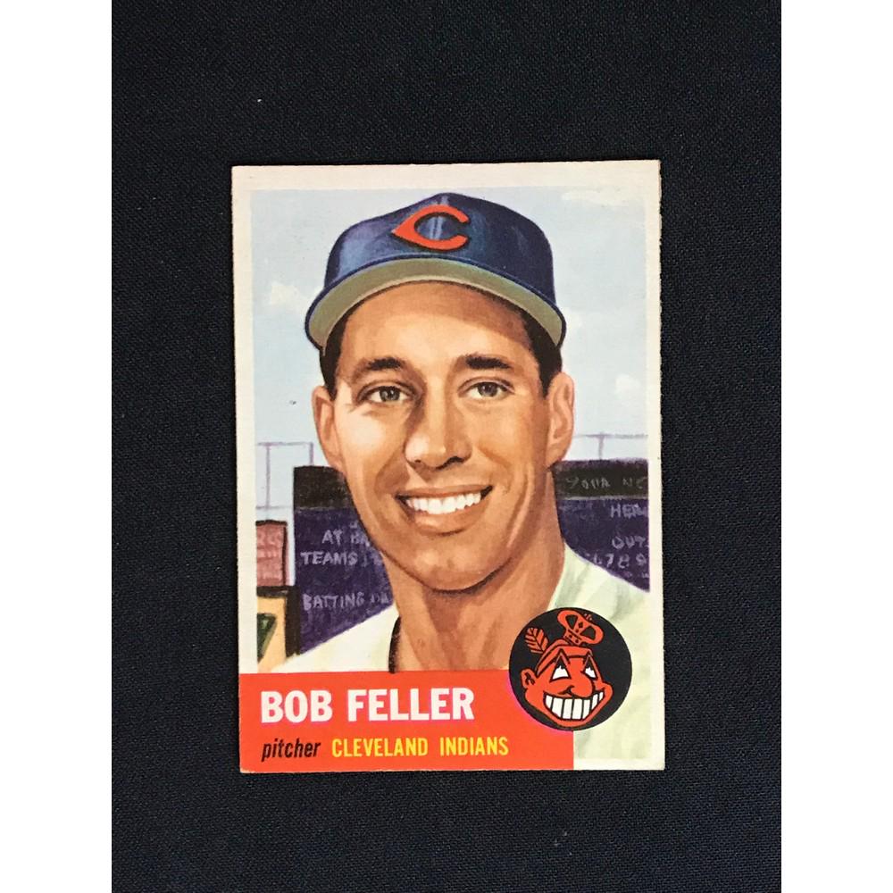 1953 Topps Bob Feller High Grade: 1953 Topps Bob Feller High Grade