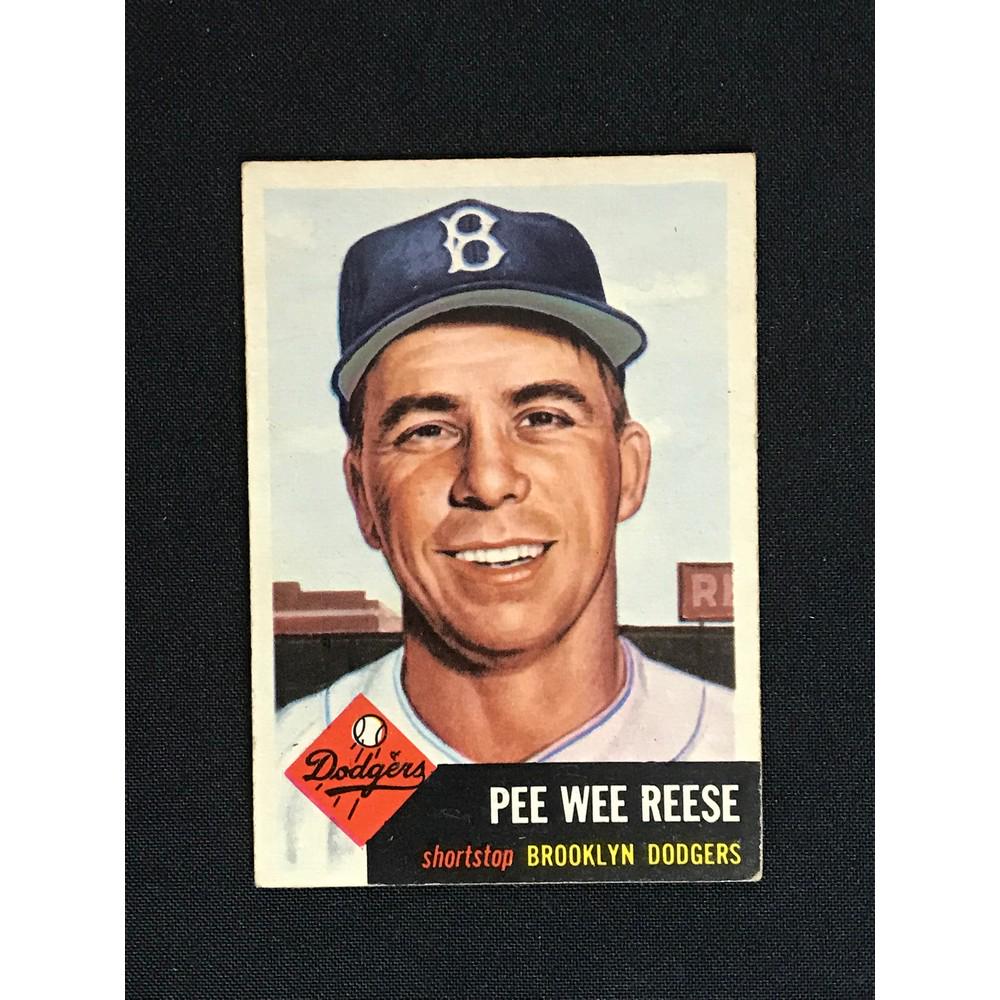 1953 Topps Pee Wee Reese High Grade (1 of 2)