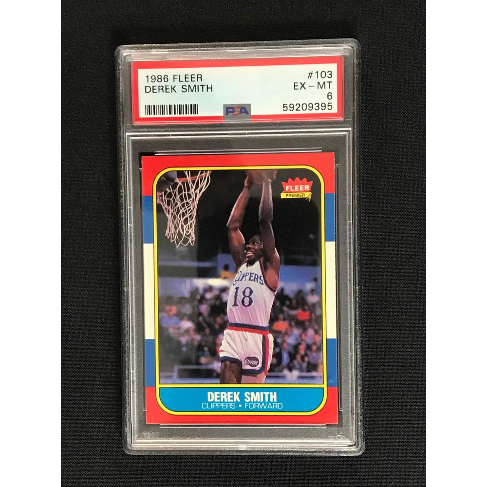 1986 Fleer Derek Smith Psa 6 (1 of 2)