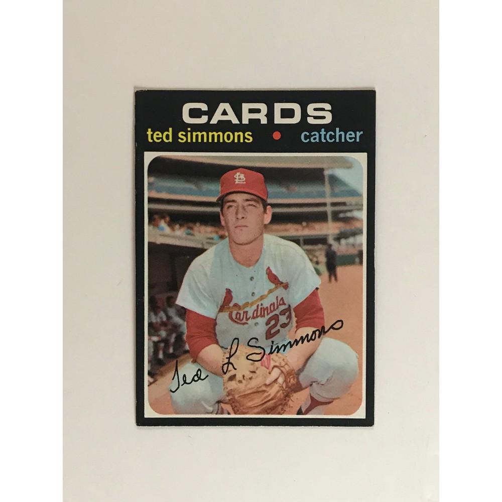1971 Topps Ted Simmons Rookie (1 of 2)