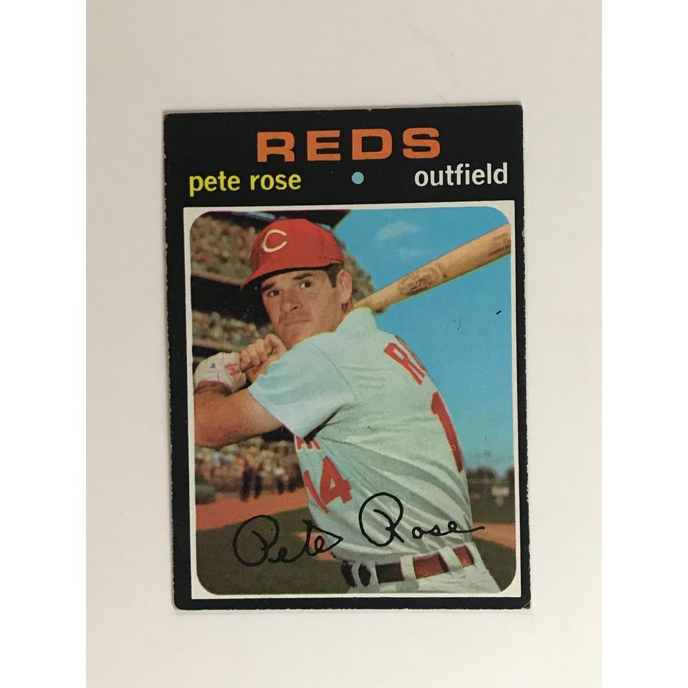 1971 Topps Pete Rose Card (1 of 2)