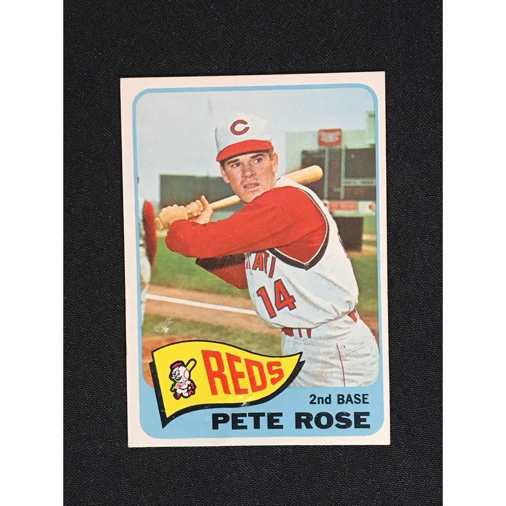 1965 Topps Pete Rose Card (1 of 2)