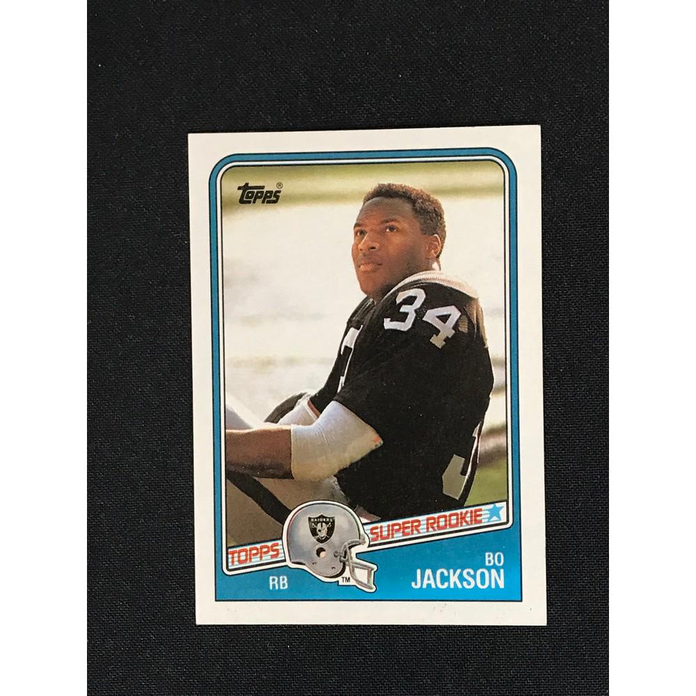1988 Topps Bo Jackson Football Rookie (1 of 2)
