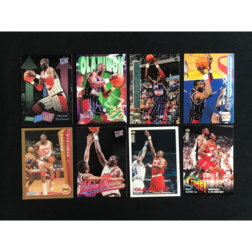 90 Assorted Akeeem Olajuwon Cards (1 of 2)